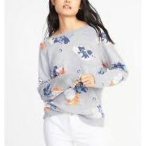 Floral sweatshirt